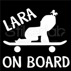 Surfer on board